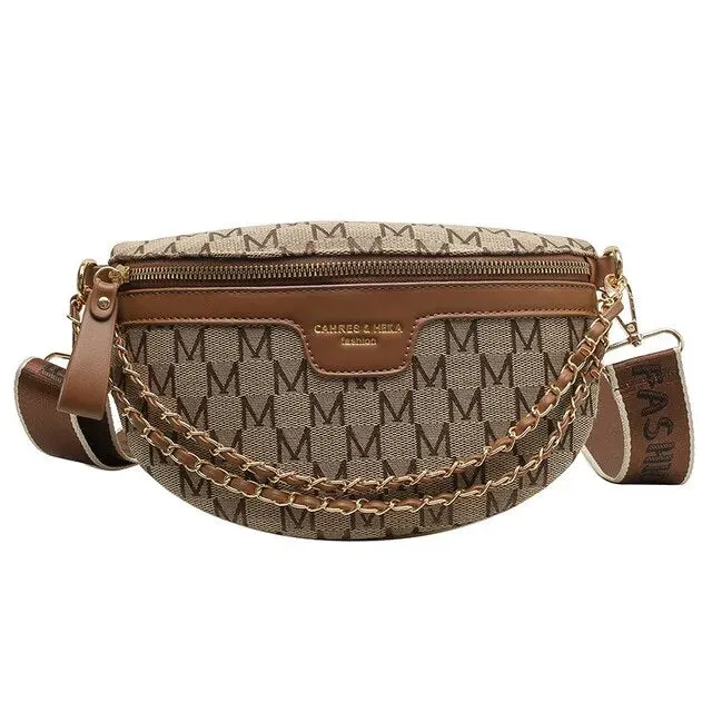 Gold Chain Fanny Pack