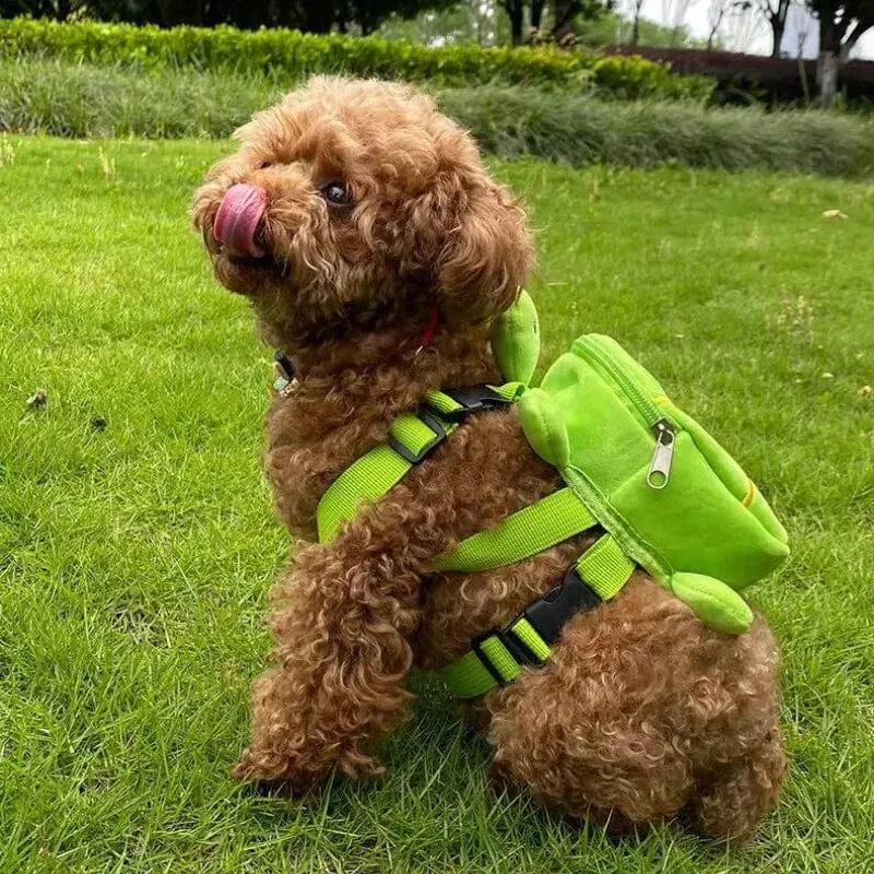 High Capacity Portable Harness Plush Turtle Backpacks