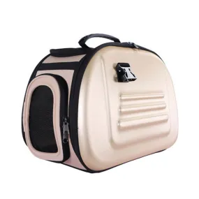 Ibiyaya Classic Eva Collapsible Pet Carrier Beige