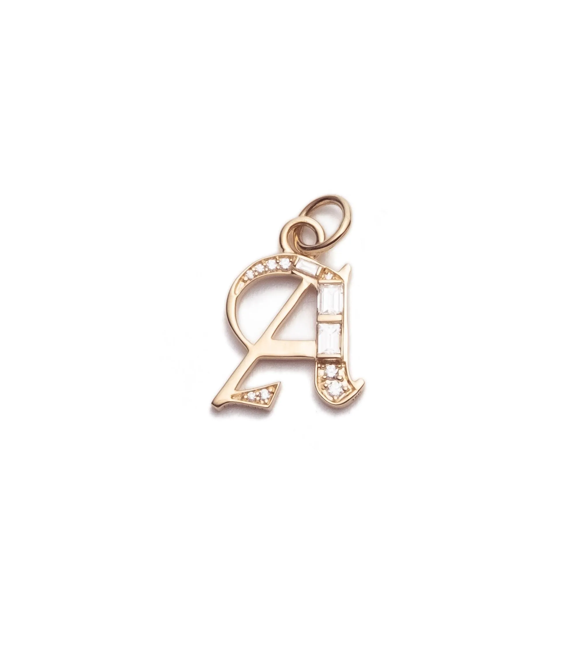 Initials & Numbers :  Diamond Initial