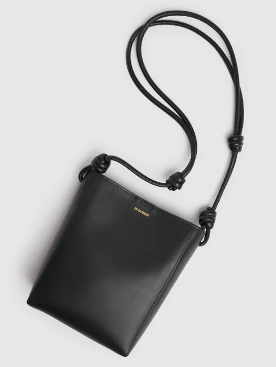 Jil Sander   Giro Crossbody leather bag 