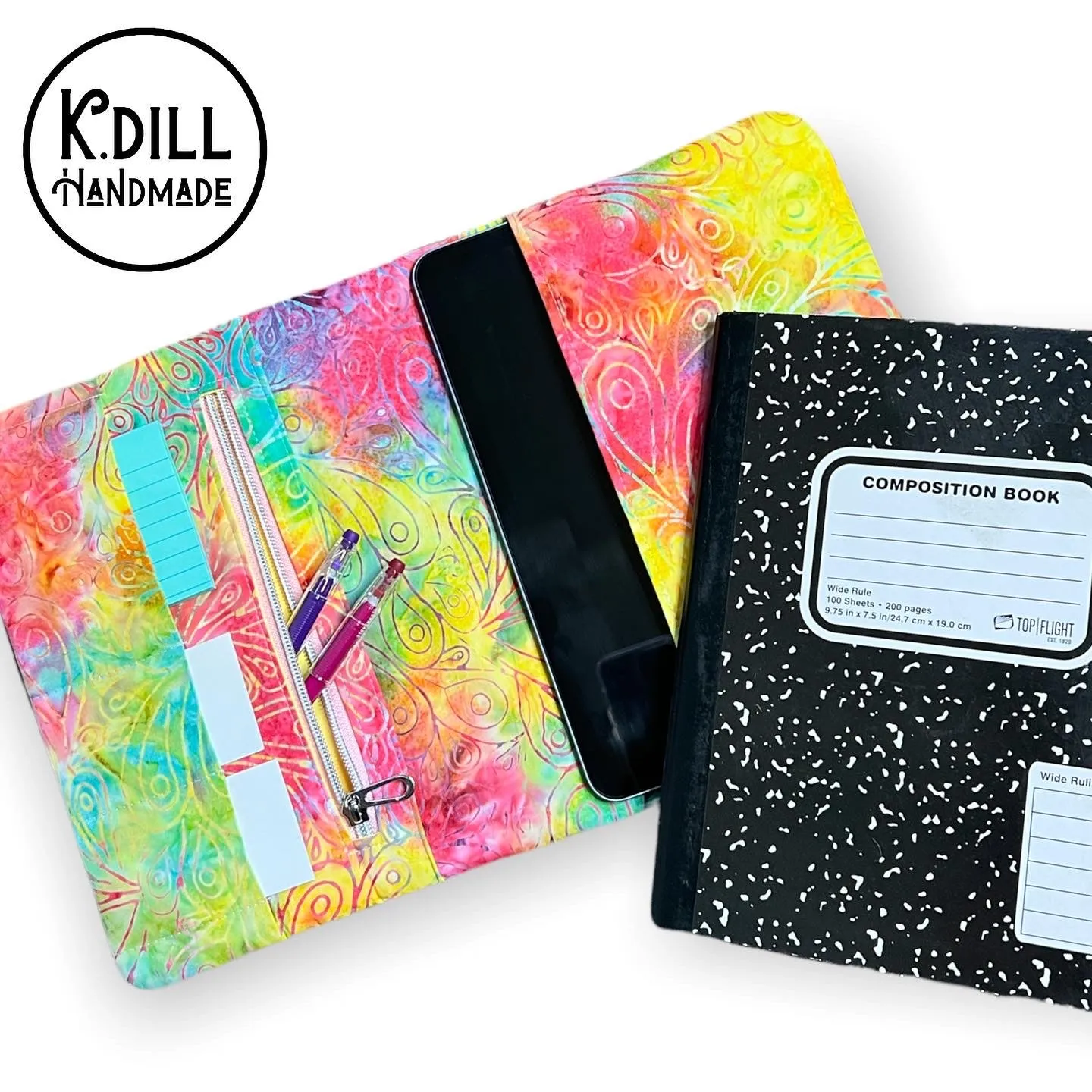 Jot It Down Notebook Cover & Tablet Case (PDF Pattern w/Video Tutorial)