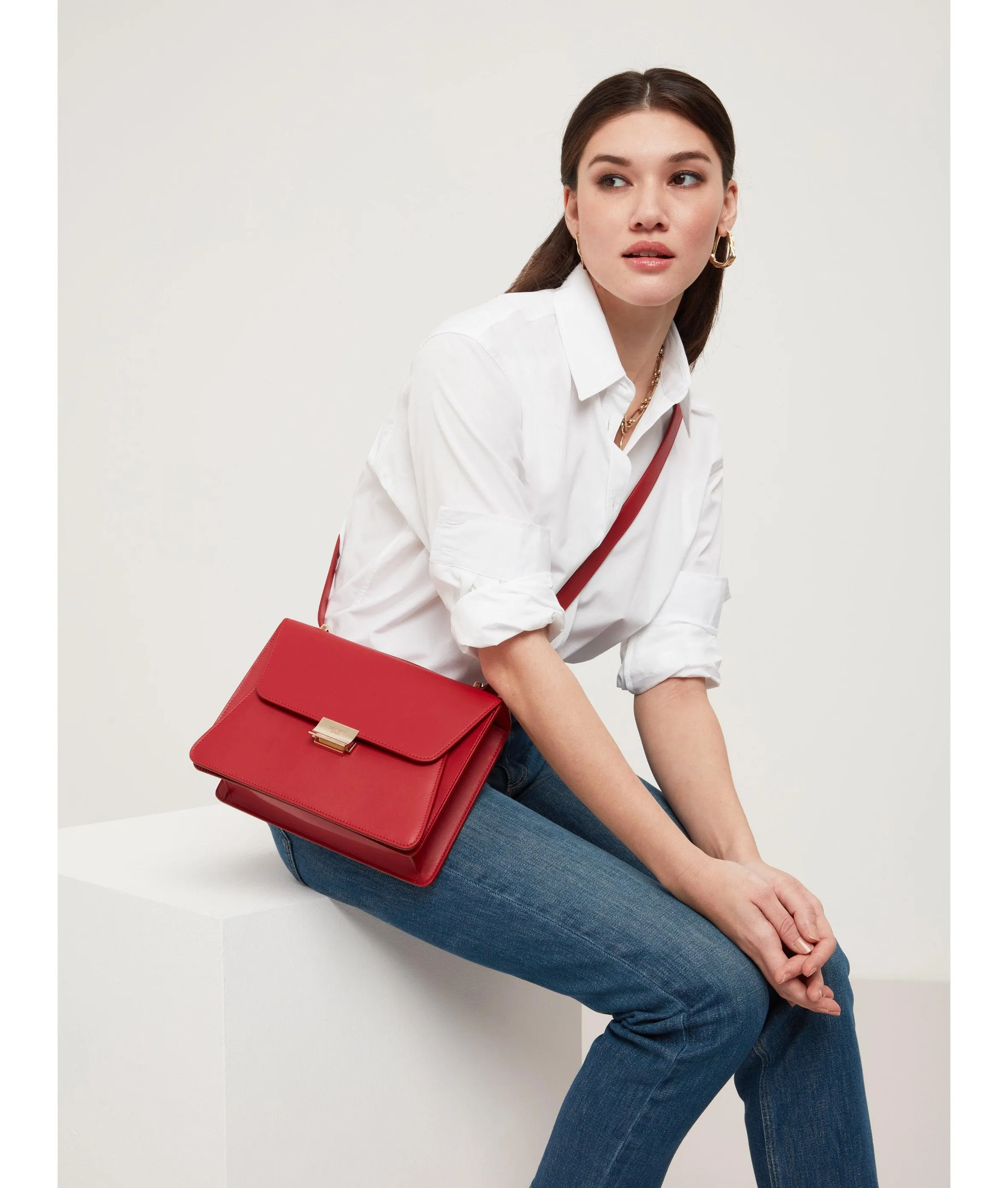 Kate Shoulder Bag Red