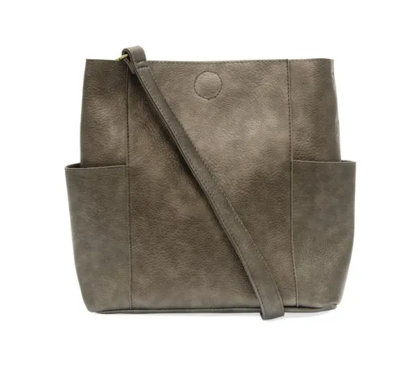 Kayleigh Side Pocket Bucket Bag