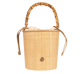 Kea Straw Bucket Bag