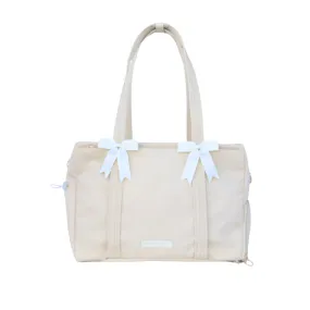 Lauren Duffel Bag — Beige (Pre-Order: Ships 2/7)