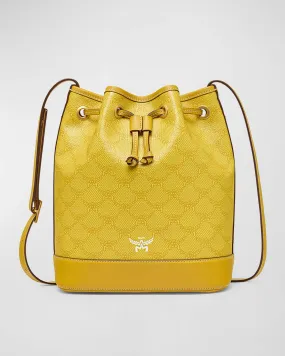 Lauretos Monogram Drawstring Bucket Bag