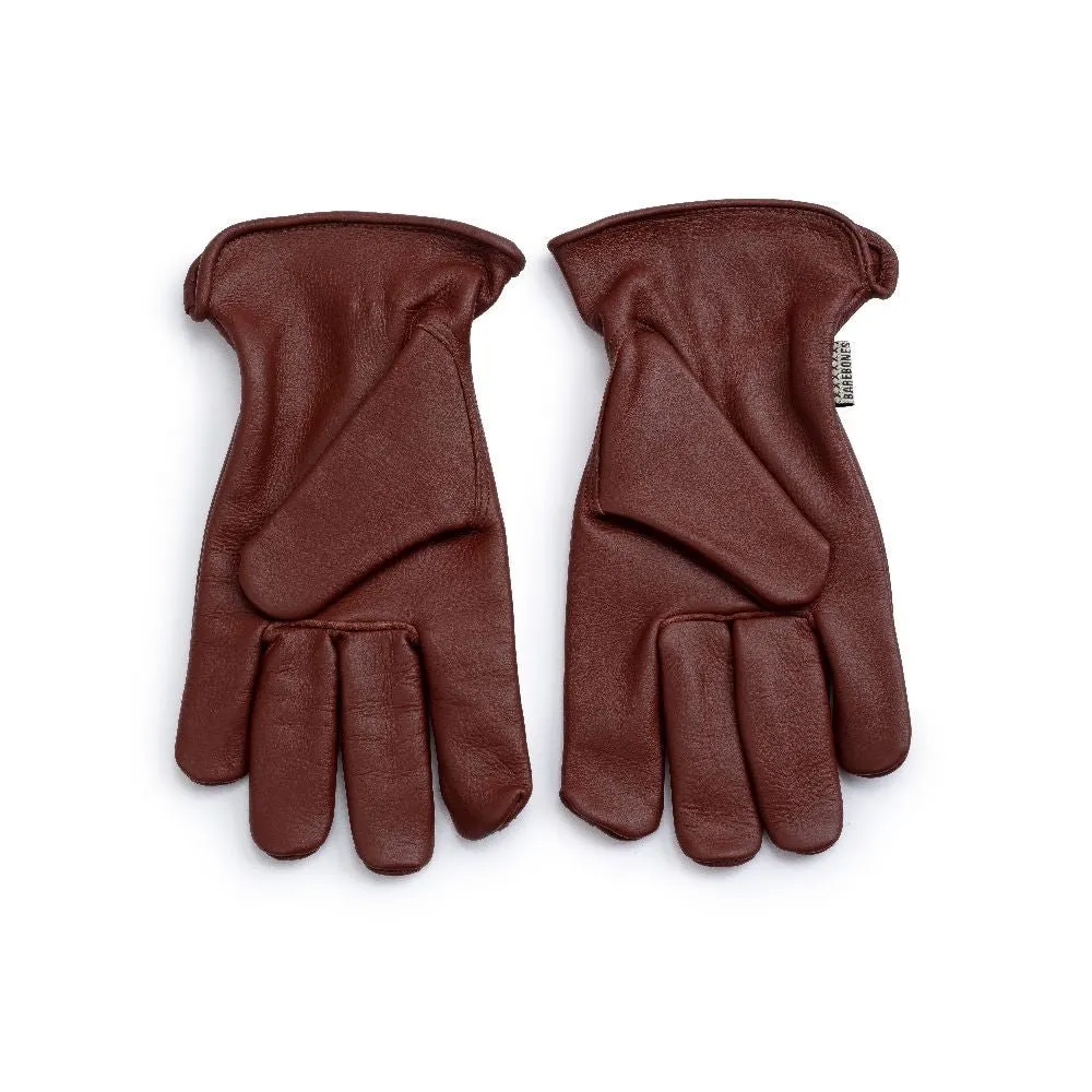 Leather Gardening Gloves - Cognac