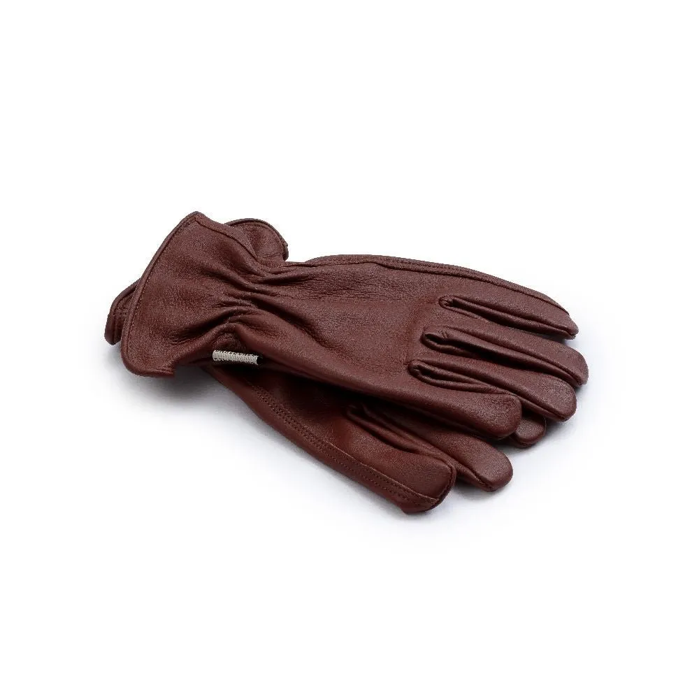 Leather Gardening Gloves - Cognac