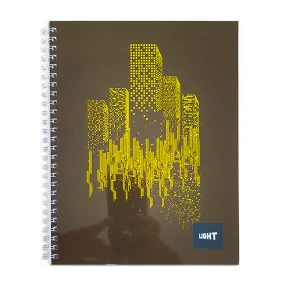 LIGHT® SPIRAL SOFT COVER NOTEBOOK  9x7 - MODEL 2