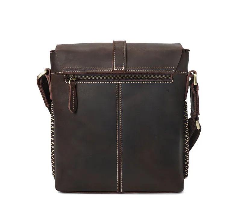 Men's Leather Shoulder Bag M8086