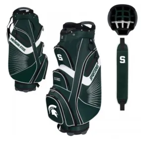 Michigan State Spartans WinCraft "The Bucket II" 14-Way Cooler Cart Golf Bag