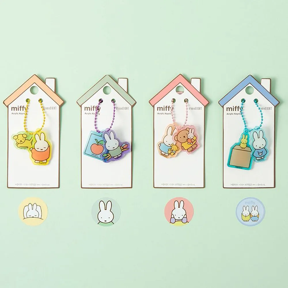 Miffy Acrylic Keyring