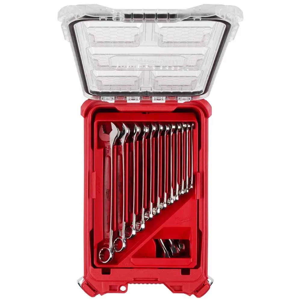 Milwaukee 48-22-9484 15pc SAE Combination Wrench Set with PACKOUT Compact Organizer