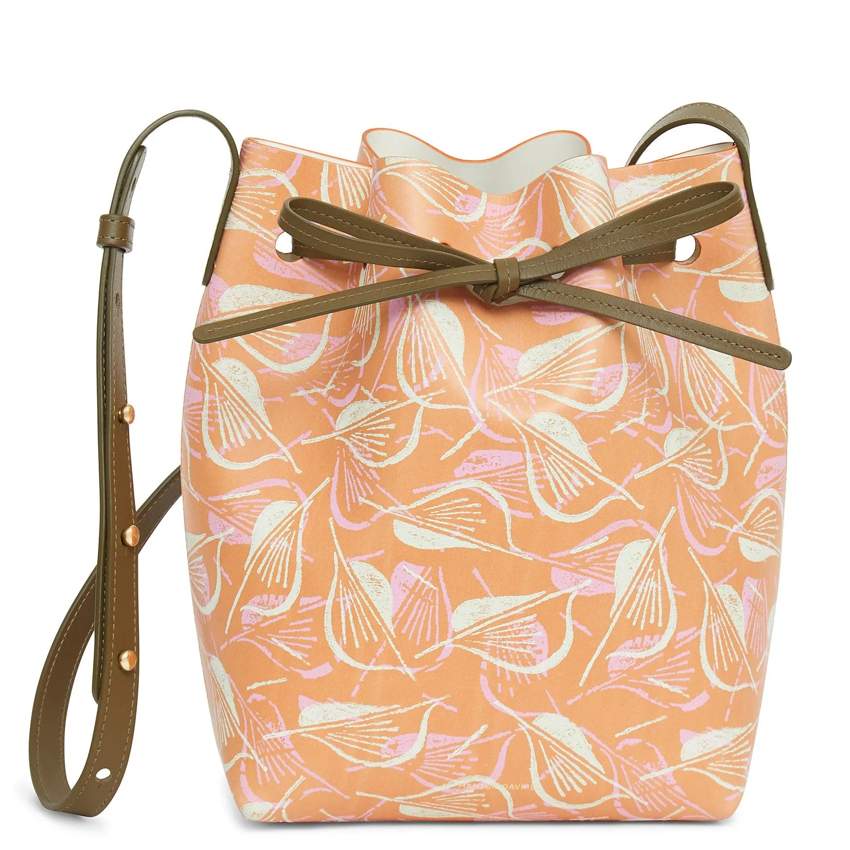 Mini Bucket Bag - Cammello Summer Print