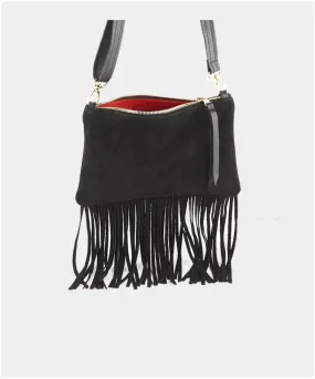 MINI FRINGE CROSS-BODY