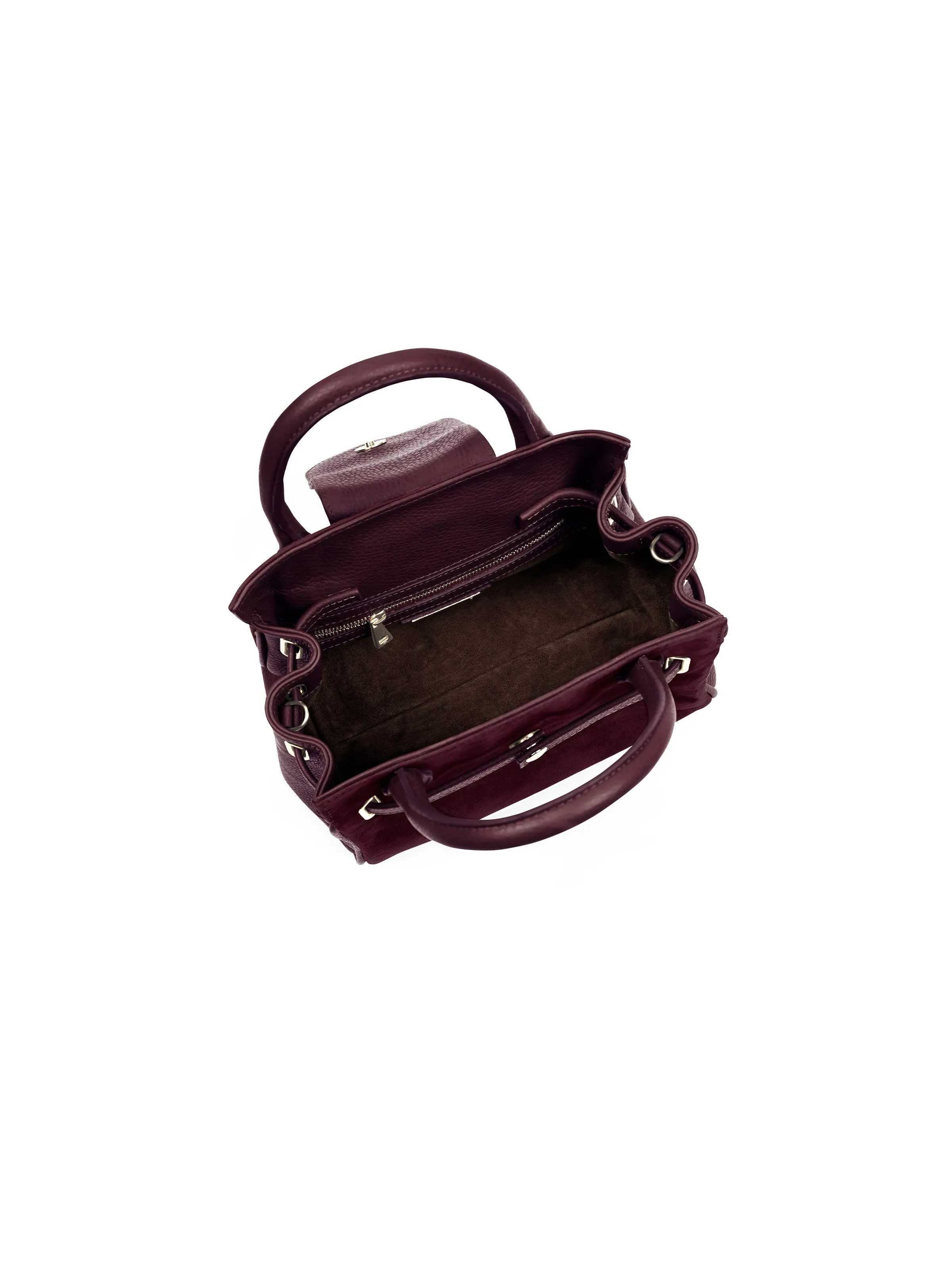 Mini Windsor Handbag - Plum