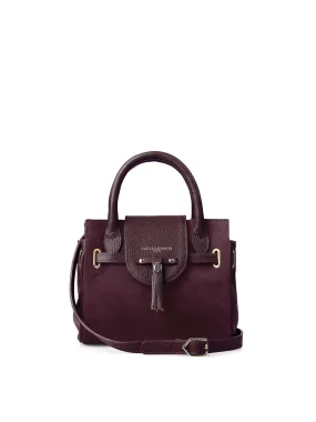 Mini Windsor Handbag - Plum