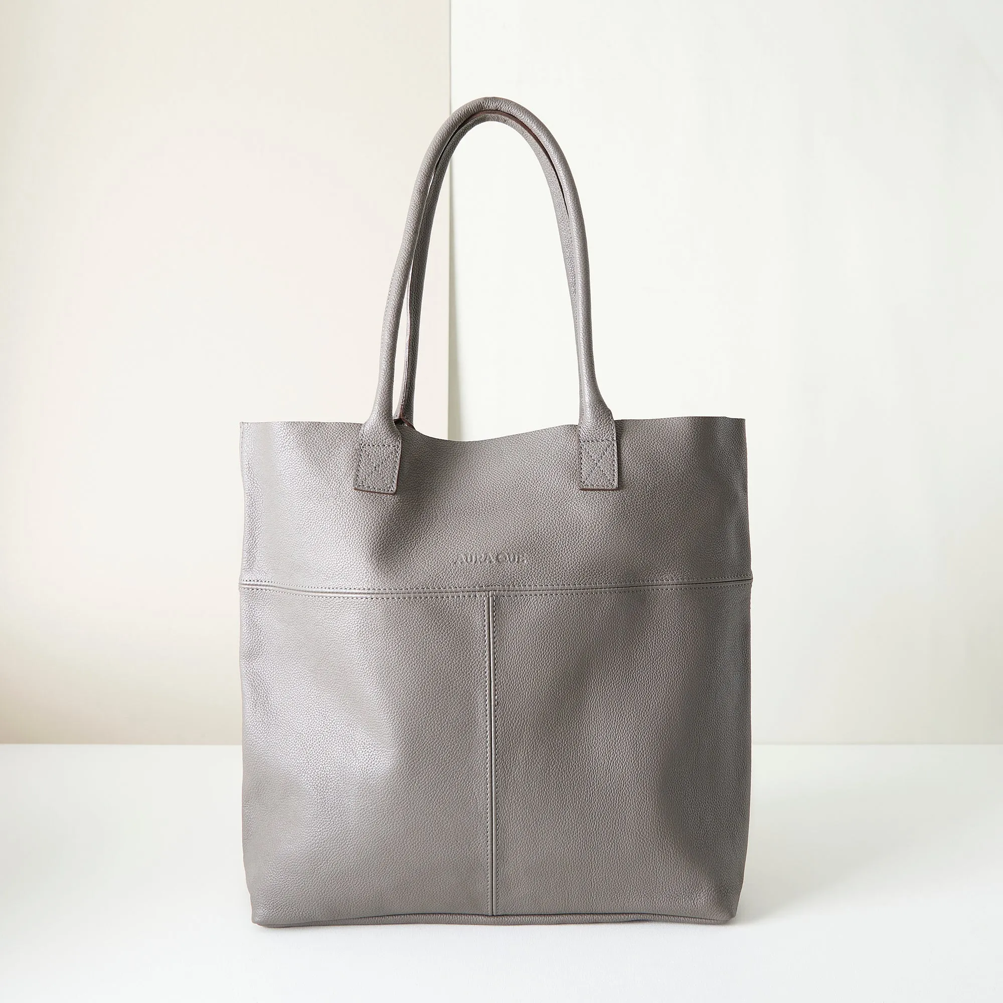 MIRA Leather Tote Shopper Bag (WS)