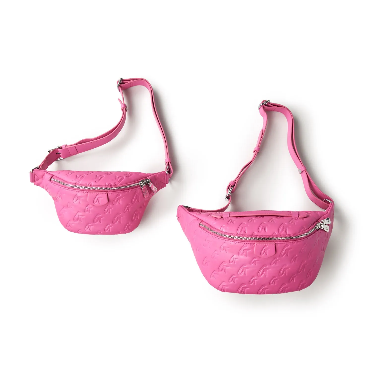 MONOGRAM FANNY PACK - HOT PINK