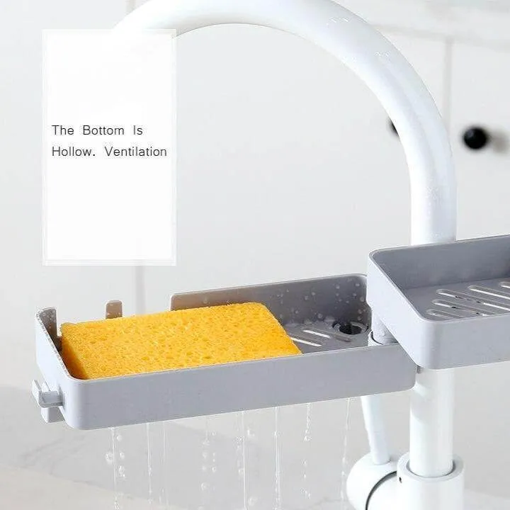 Multilayer Rotatable Kitchen Sink Drain Organizer