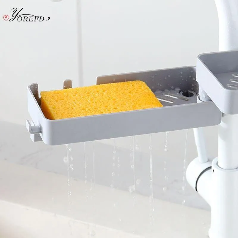 Multilayer Rotatable Kitchen Sink Drain Organizer