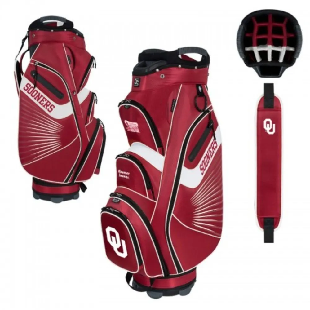 Oklahoma Sooners WinCraft "The Bucket II" 14-Way Cooler Cart Golf Bag