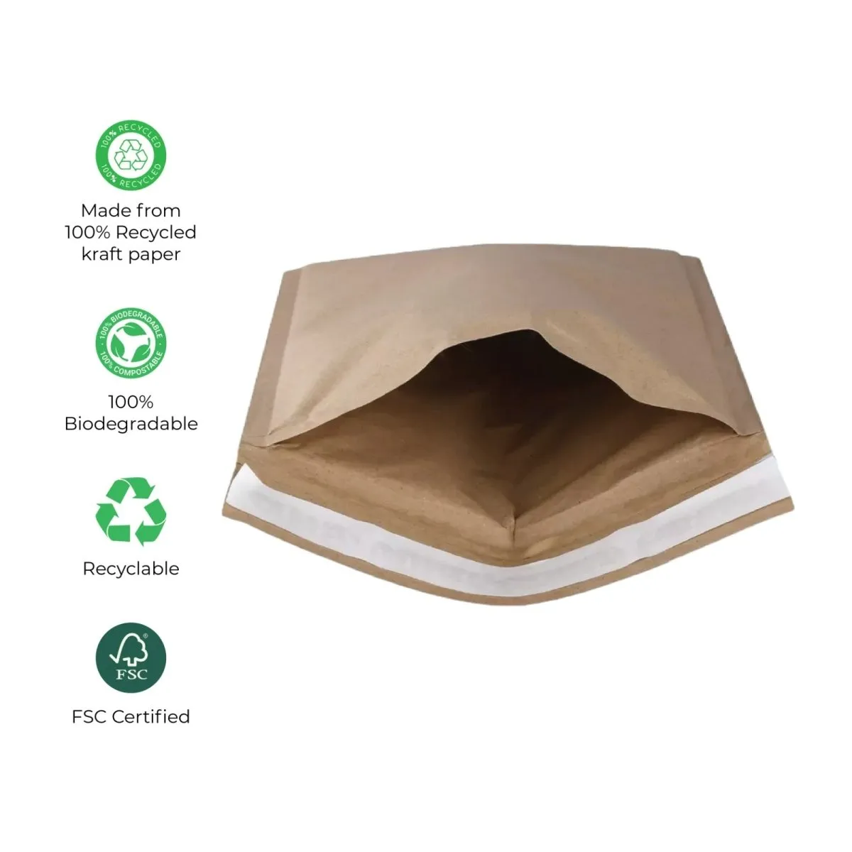 Paper Courier Bag- Envelopes for Packing- 14" x 18"- Pack of 50