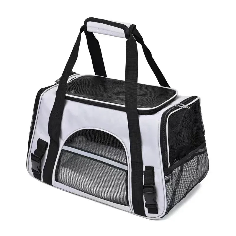 Premium Dog Carrier Backpack with Breathable Mesh and Thick Cushioning