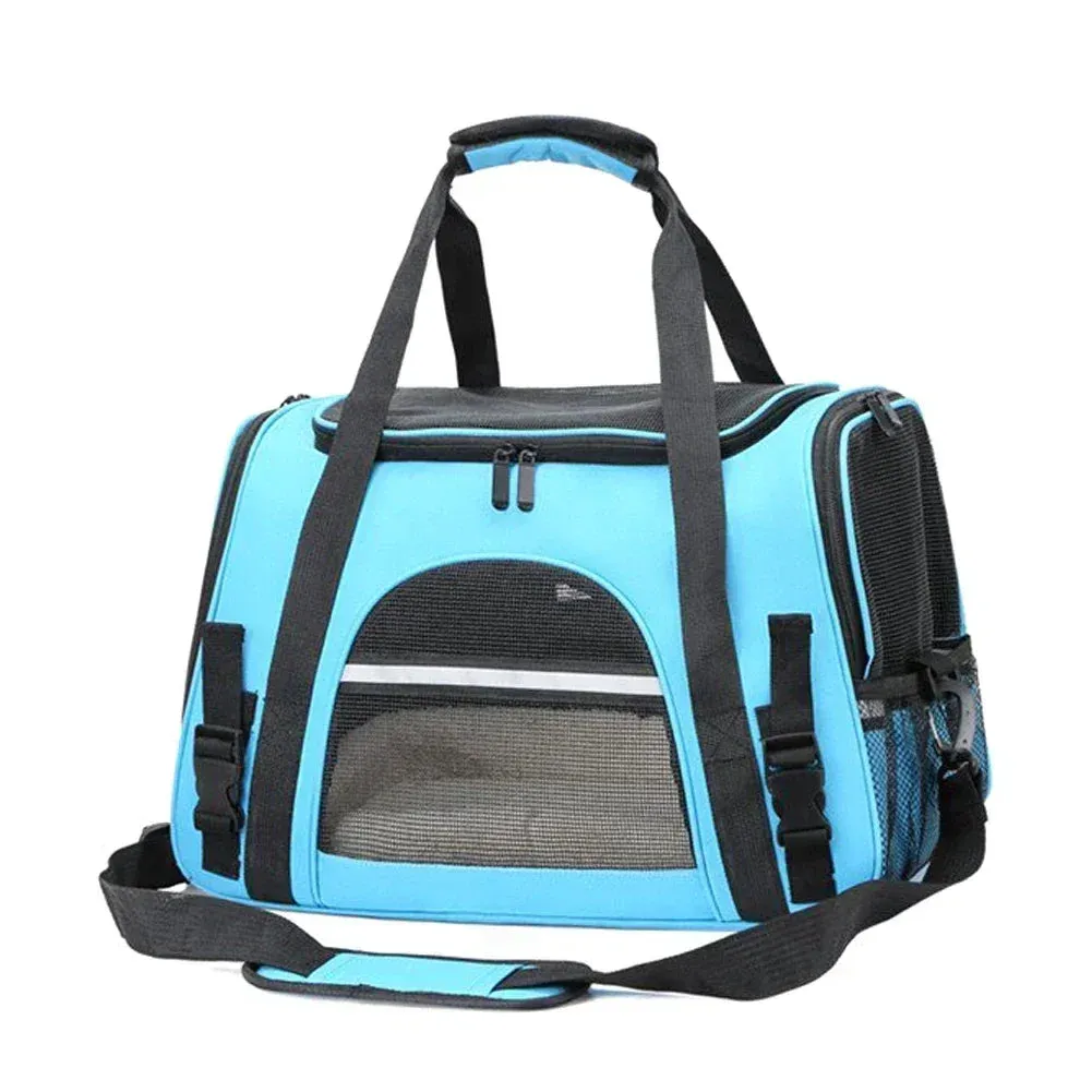 Premium Dog Carrier Backpack with Breathable Mesh and Thick Cushioning