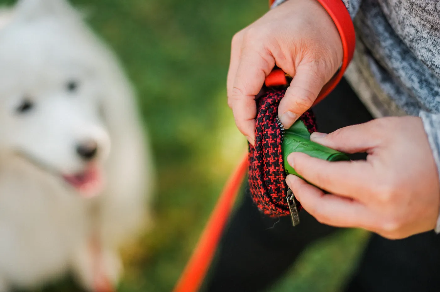 Proper Pup Poop Bag Dispenser