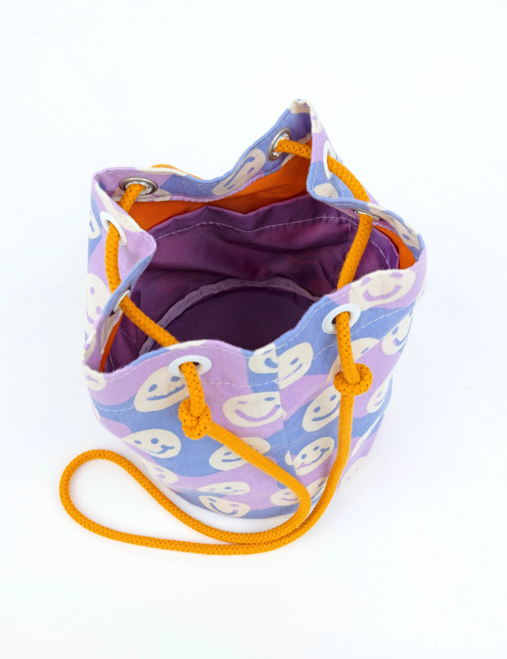 Purple Smappy Bucket Bag