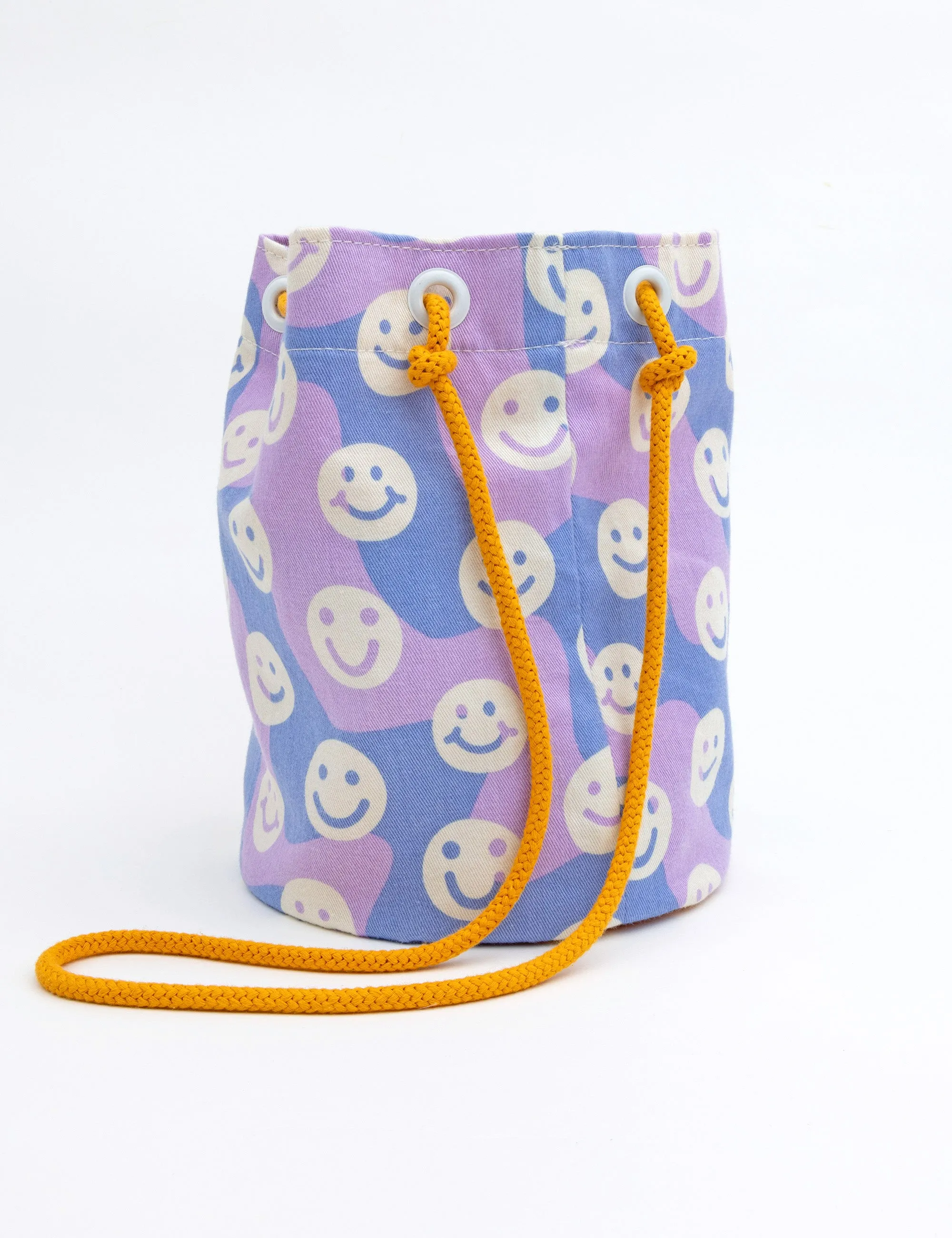 Purple Smappy Bucket Bag