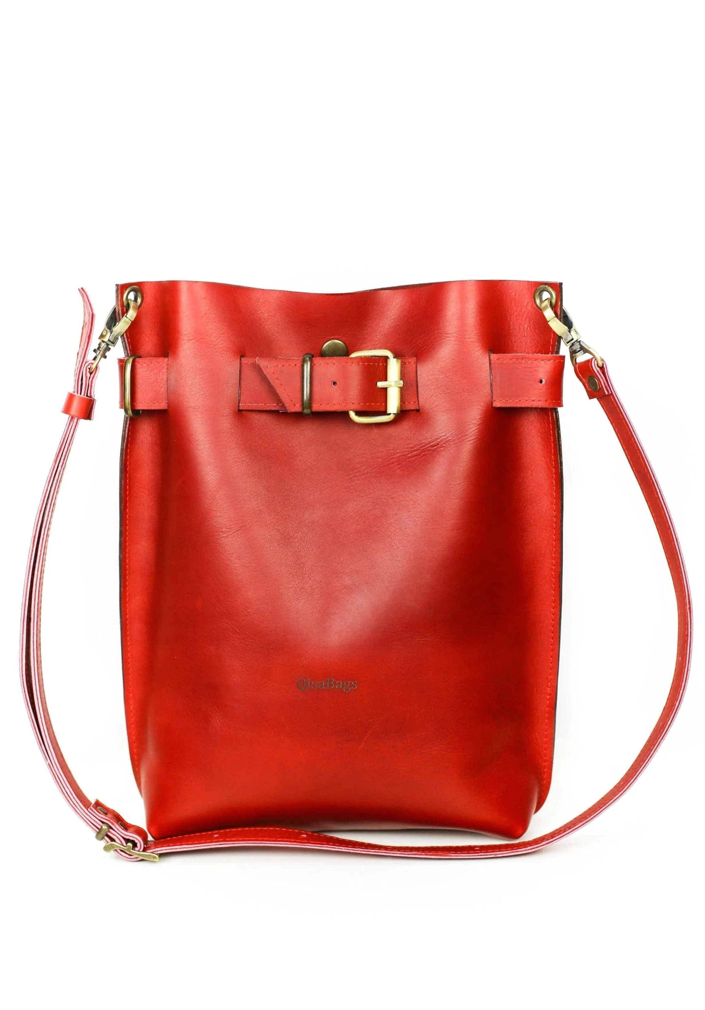 Red Leather Bag