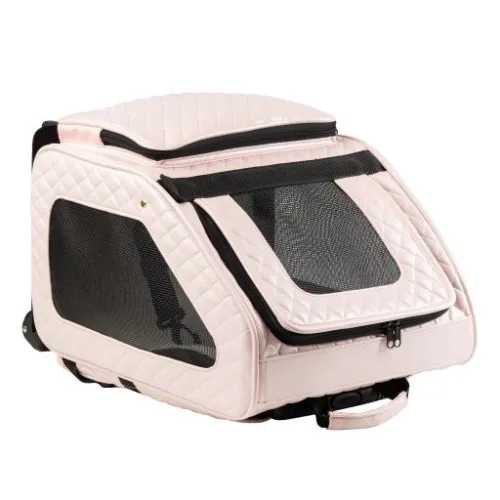 Rio Roller Bag — Pink Quilted