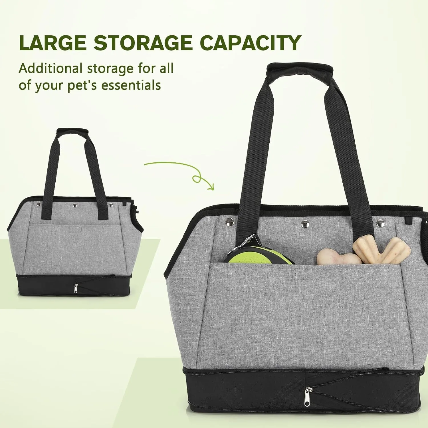 Small Dog Carrier, Expandable Soft Cat Carrier, Airline Approved Pet Carrier with Breathable Mesh, Supportive Cushion, Dog Purse Carrier for Small Dogs Tote for Travel Shopping Outdoor