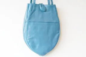 small papaya bag - blue