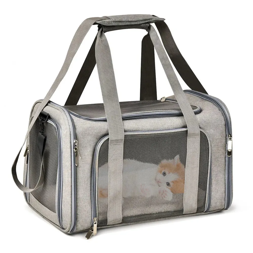 Soft-Sided Dog Carrier Bag for Small Pets, Airline Approved