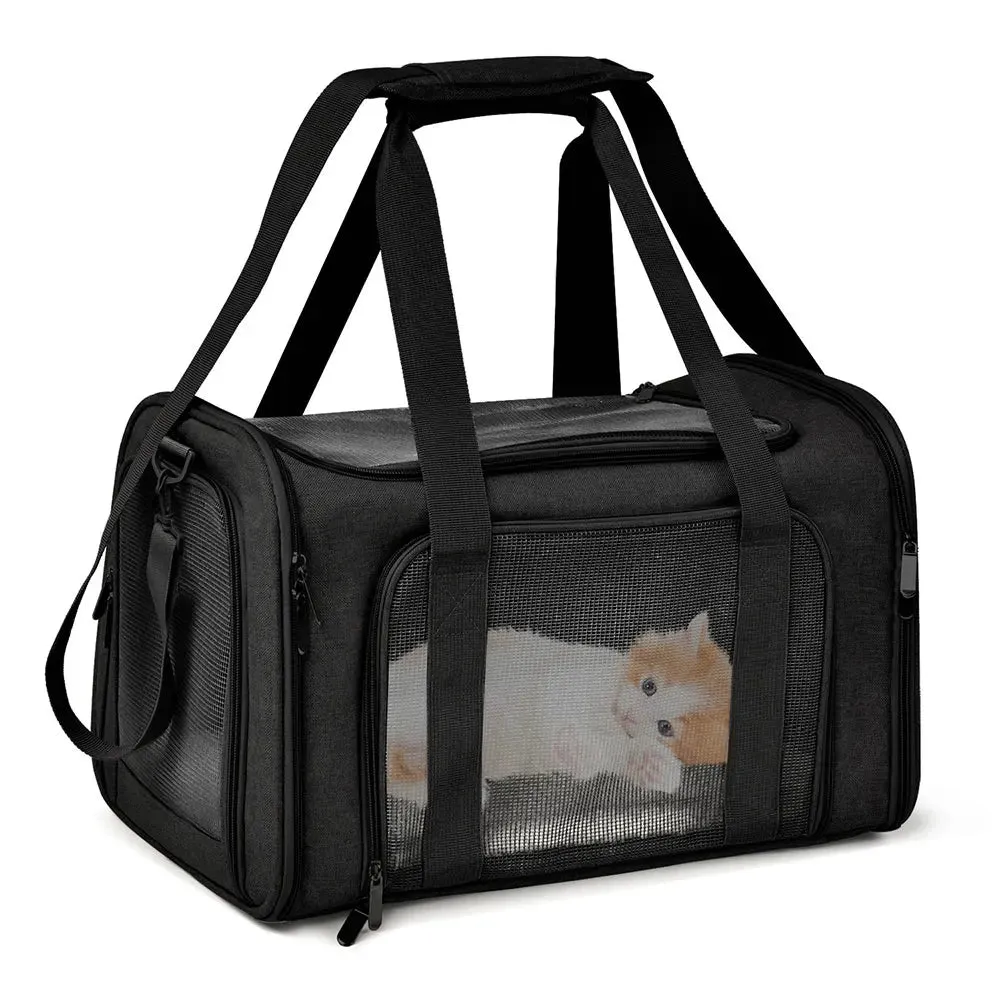 Soft-Sided Dog Carrier Bag for Small Pets, Airline Approved