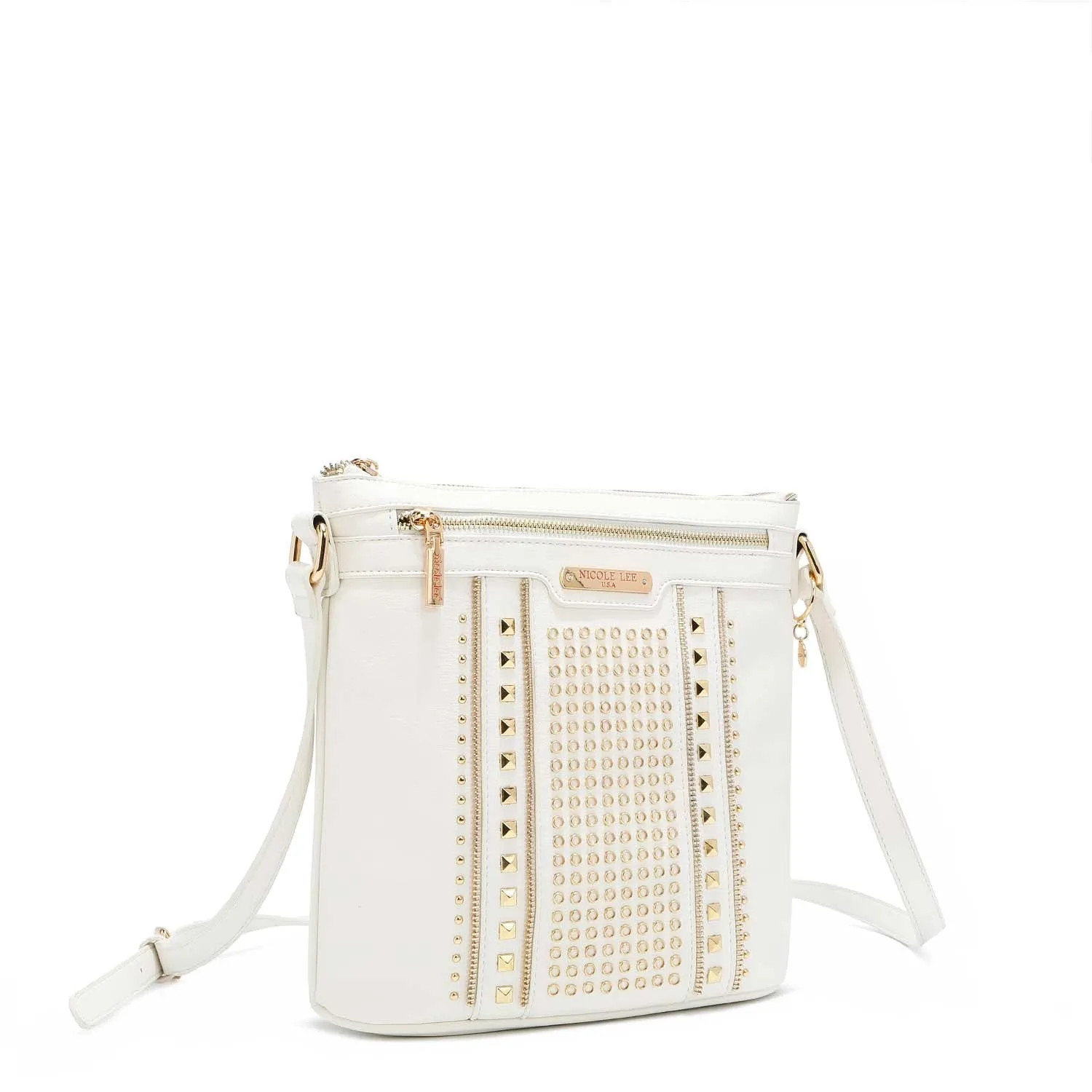 STUDDED CROSSBODY