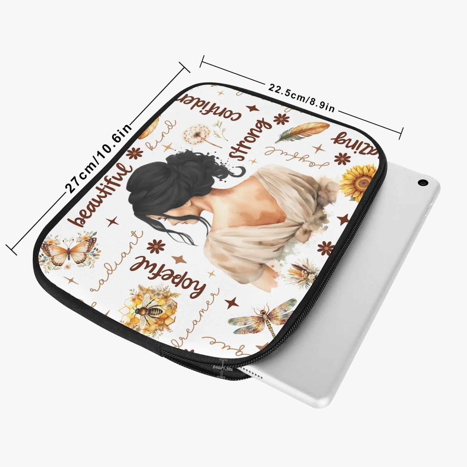 Tablet Sleeve - Affirmations - Black Hair