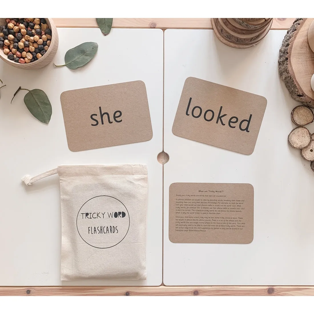 The Little Coach House Sight Word Flashcards