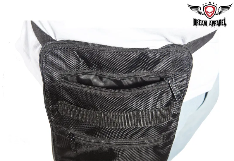 Thigh Textile Fanny Pack With Gun Pocket