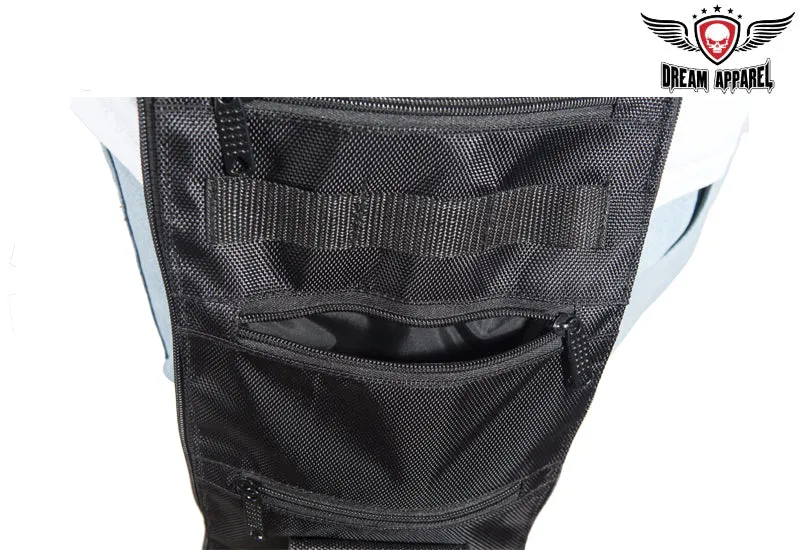 Thigh Textile Fanny Pack With Gun Pocket