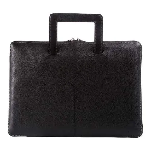 Toffee Leather Brief for 13inch MacBook Pro - Black