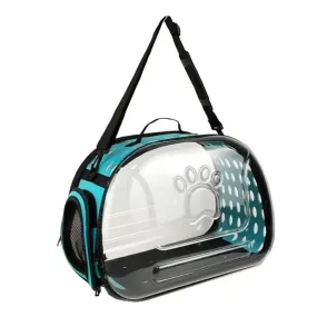 Transparent Pet Cat Carrier Bag for Travel – Breathable Shoulder Handbag for Small Pets