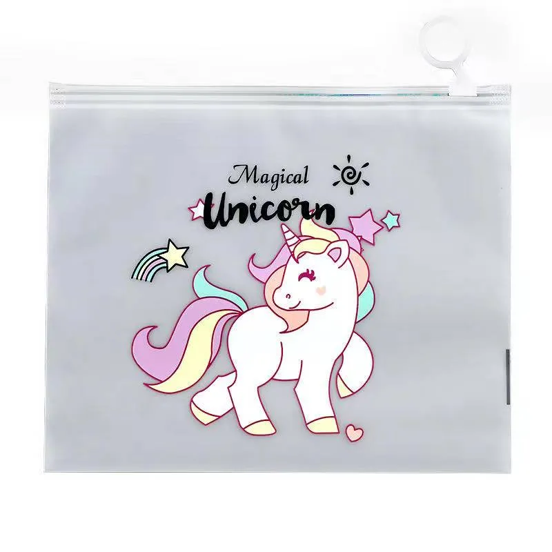 Unicorn A5 Zip Folder for Girls Zip folders | Random Design