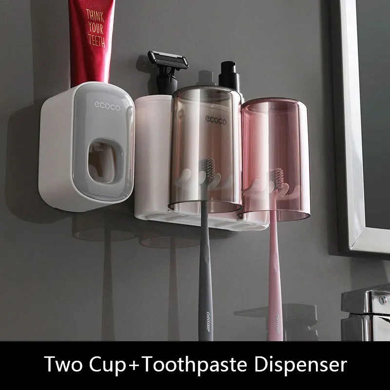 Universal Bathroom Organizer Multifunctional Toothbrush Holder