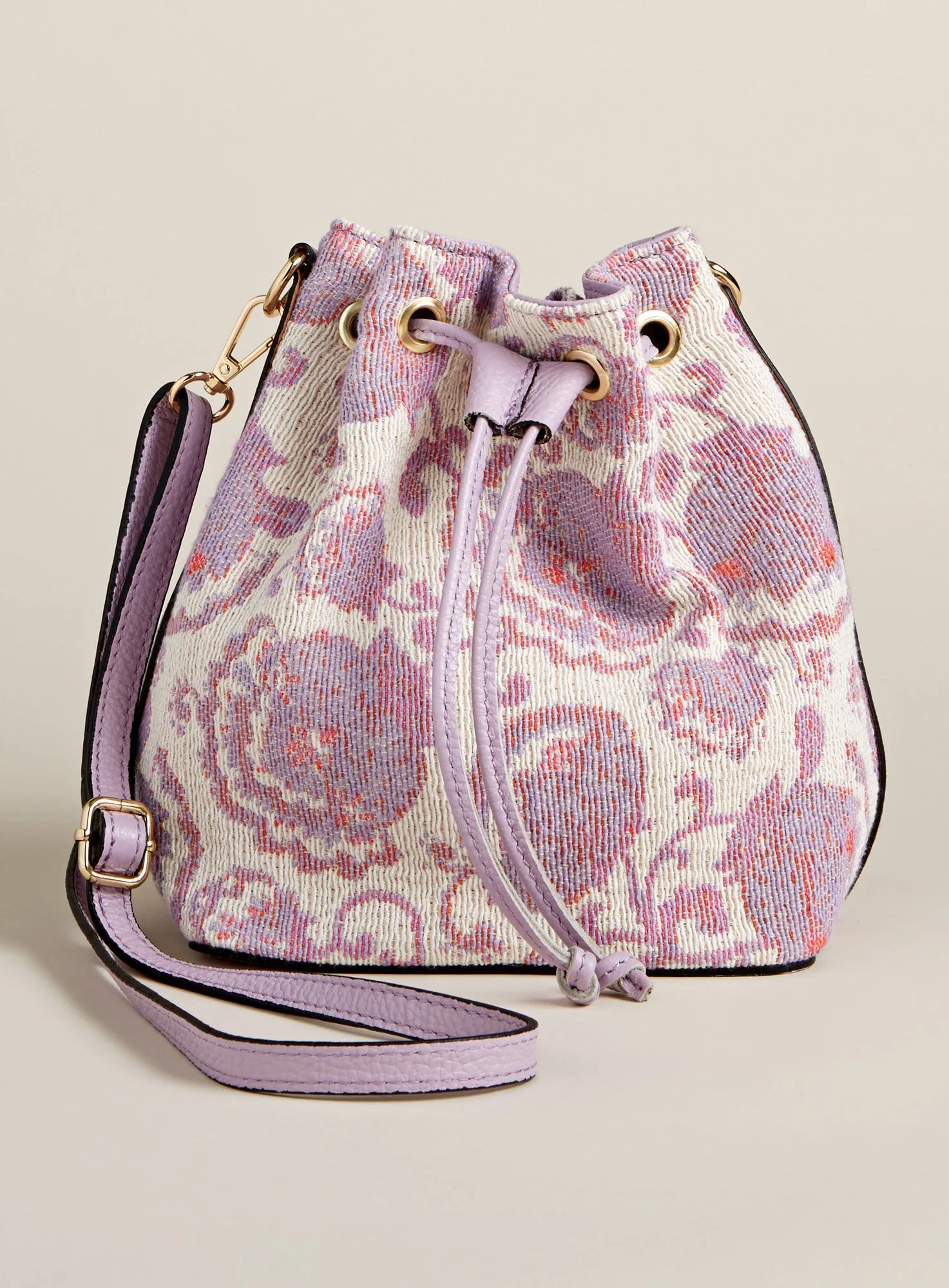 Venetian Tapestry Bucket Bag