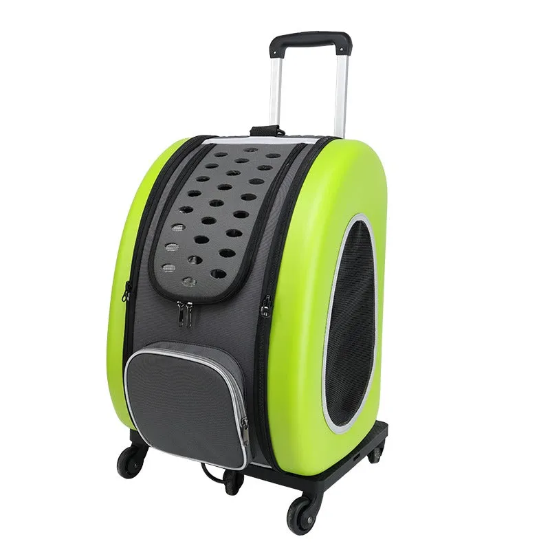 Versatile Pet Carrier Shoulder Carrier Wheeled Carrier